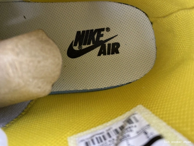Reps LUCY NRG Off-White Dark Jordan Powder White AQ0818-149 x Yellow-Cone Air 1 0717